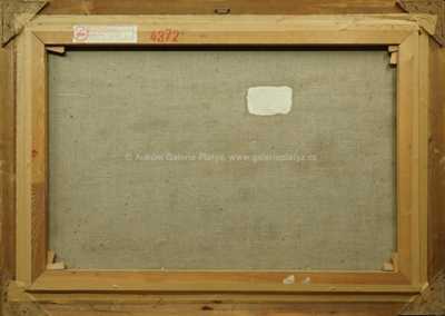  / Praha ze Seminářské zahrady / Rudolf Lexa