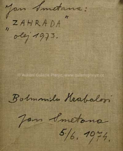  / Zahrada / Jan  Smetana