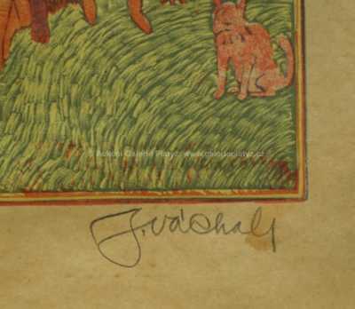  / Ostrov blaženců / Josef Váchal