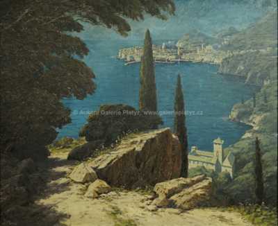  / Pohled na Dubrovník / Josef Písecký (Liška)