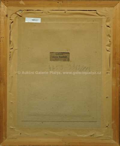  / Dívka na molu / Anton Kaulbach