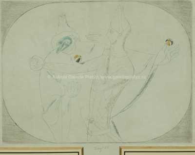  / Commedia dell´arte / František  Tichý