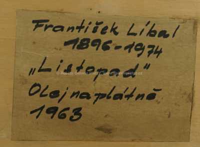  / Listopad / František Líbal