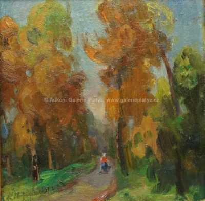  / Podzimní procházka / Karel Hofman