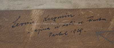  / Pohled na řeku /   Autor neurčen