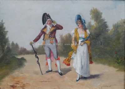  / Galantní scény /   Autor neurčen