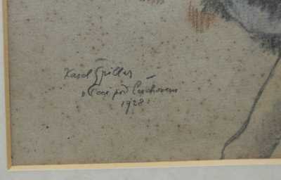  / Sedící dívka / Karel Špillar