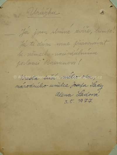  / Urážka / Josef Lada