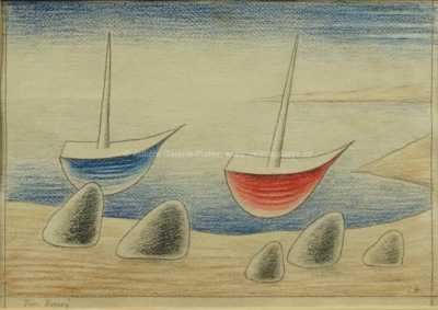  / Dvě loďky a pět kamenů / Jan  Zrzavý