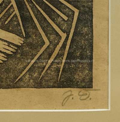  / Muž s kloboukem / Josef Čapek