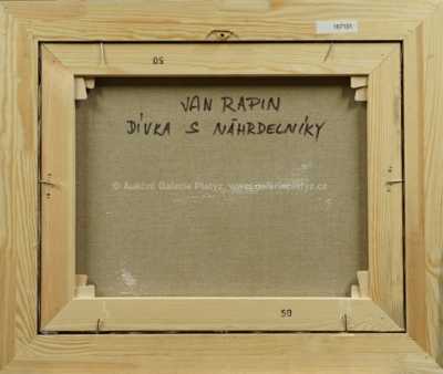  / Dívka s náhrdelníky / Jan Rapin