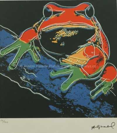  / Žába / Andy Warhol
