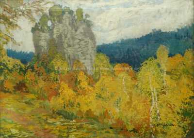  / Prachovské skály / Gustav Macoun