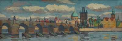  / Karlův most / Josef Václav Směšný - Barnet
