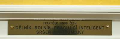  / Dělník-rolník-pracující inteligent   / František Ringo Čech