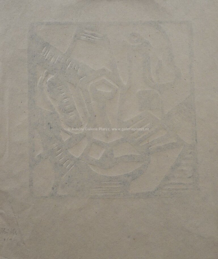  / Kubistické zátiší / Emil Filla