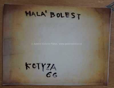  / Malá bolest / Vladivoj Kotyza