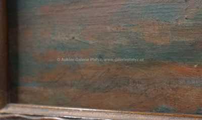  / Západ slunce nad stavením / Rudolf Bém (Vratislav Hlava)