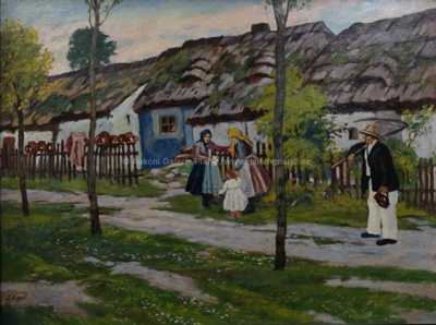  / Na vsi / Gustav  Porš