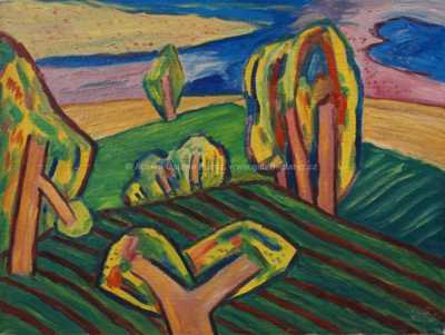  / Krajina u Trocnova / Jaroslav Kafka