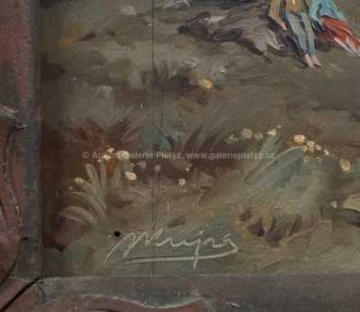  / Krajina pod hradem / Josef Krejsa