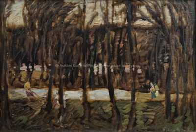  / Na procházce /   Autor neurčen