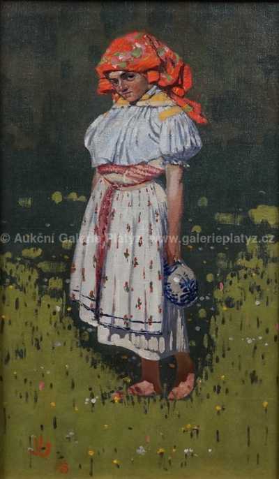  / Krojované děvče / Joža Uprka