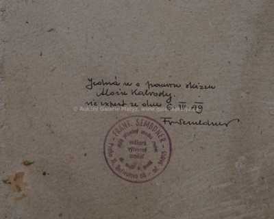  / Pohled do krajiny / Alois Kalvoda