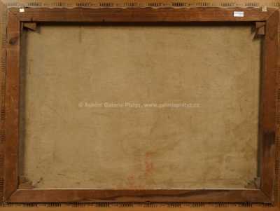  / Zátiší s vínem a slunečnicí / Karel Jílek