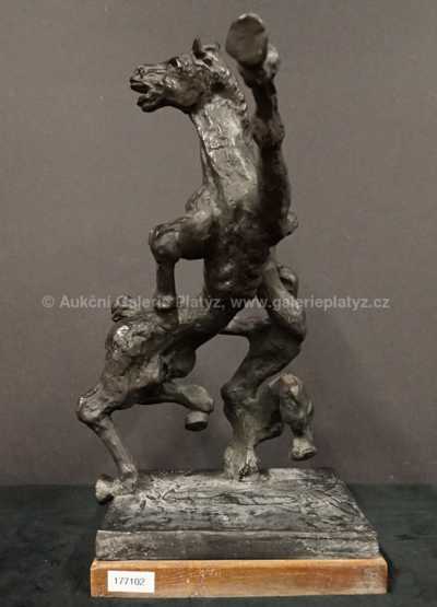  / Herakles lovící koně / Emil Filla