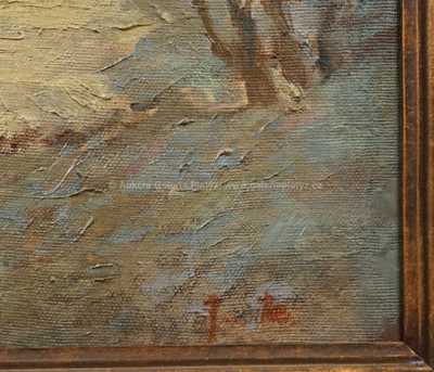  / Chalupy pod sněhem / Josef Bárta