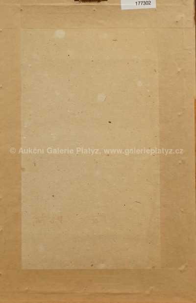  / Klečící žebrák / Josef Čapek