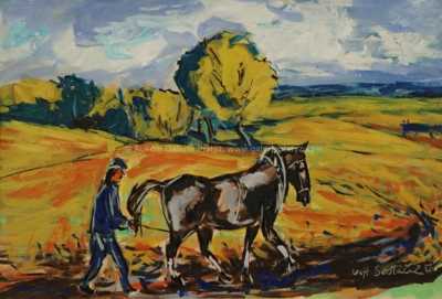  / V polích / Vojtěch  Sedláček